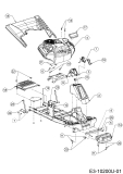 Cub Cadet Ersatzteile Rasentraktoren LR2 MR76 13A721HD603 (2021) Verkleidungen