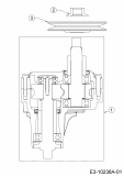Ersatzteile WOLF-Garten Rasentraktor 95.165 H Typ: 13ADA1VB650  (2017) Messerspindel 618-07285 