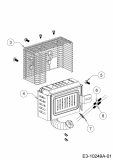Ersatzteile MTD-Motoren Vertikal 4P90JHC Typ: 752Z4P90JHC  (2014) Auspuff