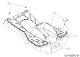 Cub Cadet Ersatzteile E-Rasentraktoren LR2 ES76 33AA27JD603 (2020) Trittbrett