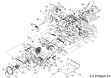 Cub Cadet Ersatzteile Schneefräsen 933 SWE 31AY95KV603  (2017) Fahrantrieb