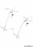 Ersatzteile MTD Schneefräse Optima ME 66 T Typ: 31BY7FT3678  (2021) Arretierhebel 