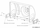 Ersatzteile MTD Schneefräse ME 76 Typ: 31AY65S5678  (2012) Gleitkufe 