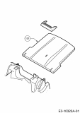 Ersatzteile WOLF-Garten Elektro Rasenmäher ohne Antrieb Expert 37 E Typ: 18BWG1H-650  (2020) Heckklappe 