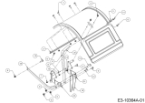 Cub Cadet Ersatzteile Motorhacken RT 35 21A-62M8710  (2017) Fräsgehäuse