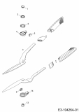 Ersatzteile WOLF-Garten manuelle Heckenschere HS-B Typ: 7424000  (2018) Grundgerät 