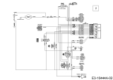 Cub Cadet Ersatzteile Zero Turn XZ2  107I 17AWCBYS603  (2019) Schaltplan