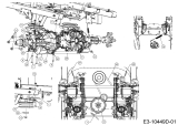 Cub Cadet Ersatzteile Zero Turn XZ5 L137 17AIEACI603 (2020) Fahrantrieb bis 06.09.2020