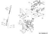 Cub Cadet Ersatzteile Zero Turn XZ3 122 17BIDGHB603  (2020) Mähwerksaushebung 1