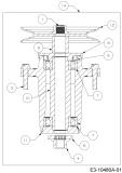 Cub Cadet Ersatzteile Zero Turn XZ8 S137I ULTIMA 47ATCAB7603 (2023) Messerspindel 618-07416