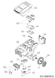 Cub Cadet Ersatzteile Mähroboter Lawnkeeper 600 18BO06LF603  (2015) Grundgerät