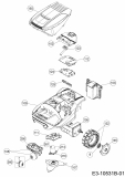 Ersatzteile WOLF-Garten Mähroboter Loopo M1500 Typ: 22BCDAEA650 (2020) Grundgerät 