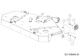 Cub Cadet Ersatzteile Zero Turn Z-Force S 60 17BSDGHD010  (2018) Räder Mähwerk