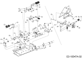 Cub Cadet Ersatzteile Zero Turn XZ3 122 47AIDGHB603 (2022) Pedale