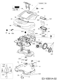 Ersatzteile Robomow Mähroboter RS622 US Typ: PRD6200US  (2014) Elektromotore, Gehäuse, Messer, Räder