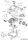 Ersatzteile Robomow Mähroboter RS625 PRO Typ: 22ASDAAD619  (2018) Elektromotore, Gehäuse, Messer, Räder
