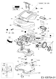 Ersatzteile Robomow Mähroboter RS612 (White) Typ: PRD6100BW  (2015) Elektromotore, Gehäuse, Messer, Räder