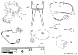 Ersatzteile Robomow Mähroboter RC312 PRO S Typ: 22BCFAFD619  (2019) Kabel, Kabelanschluß, Regensensor, Werkzeug