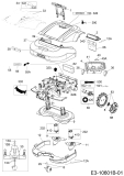 Ersatzteile Robomow Mähroboter RS615U (Red) Typ: 22ASBR-A619  (2018) Elektromotore, Gehäuse, Messer, Räder