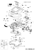 Ersatzteile Robomow Mähroboter RS615 (White) Typ: PRD6100CW  (2016) Elektromotore, Gehäuse, Messer, Räder
