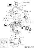Ersatzteile Robomow Mähroboter RS625U (Red) Typ: PRD6200YR  (2017) Elektromotore, Gehäuse, Messer, Räder