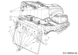 Cub Cadet Ersatzteile Rasentraktoren XT2 PR95 13BGA1CB603  (2020) Sitzwanne