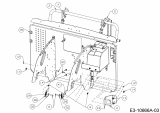 Cub Cadet Ersatzteile Rasentraktoren XT3 QR106E 13BIA5CR603  (2020) Heckplatte, Sperrklinken