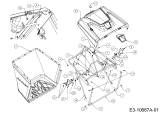 Cub Cadet Ersatzteile Rasentraktoren XT2 PR106IE 13BZA1CR603  (2020) Grasfangeinrichtung
