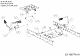 Cub Cadet Ersatzteile Rasentraktoren XT1 OS96 13A8A1CF603  (2019) Pedale ab 01.04.2018