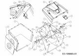 Ersatzteile WOLF-Garten Rasentraktor 106.220 H Typ: 13CAA1VR650  (2019) Grasfangkorb 