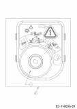 Ersatzteile MTD Rasentraktor Smart RG 145 Typ: 13A876KG600 (2021) Zündschloss 