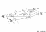 Cub Cadet Ersatzteile Gartentraktoren XT3 QS127 14AFA5CQ603  (2020) Räder Mähwerk