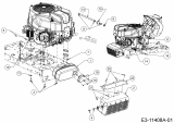 Cub Cadet Ersatzteile Rasentraktoren LT3 PR105 13AJ71DN603  (2020) Motorzubehör