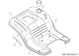 Cub Cadet Ersatzteile Rasentraktoren LT1 NR76 13A776DC603  (2019) Sitzwanne