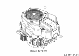 Cub Cadet Ersatzteile Rasentraktoren LT3 PR105 13BJ71DN603 (2022) Motor