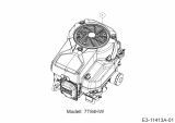 Ersatzteile MTD Rasentraktor Smart RE 125 Typ: 13A776KE600  (2020) Motor 