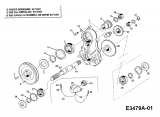 Ersatzteile Gutbrod Einachser G 550 Typ: 00026.02  (1990) Zapfwelle