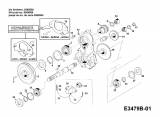 Cub Cadet Ersatzteile Einachser TWT 650 00026.06  (1997) Zapfwelle bis Seriennr. 9369500