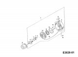 Ersatzteile Gutbrod Einachser G 650 Typ: 00026.01  (1988) Reversierstarter