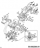 Ersatzteile Kuhn Motorhacken AR 50 Typ: 21A-447-612  (1998) Hacksterne, Holm