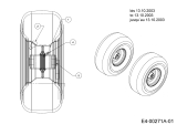 Cub Cadet Ersatzteile Rasentraktoren CC 1527 13A-241G603  (2003) Räder vorne 15x6 bis 13.10.2003
