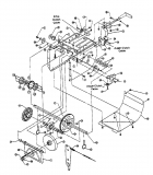 Ersatzteile MTD Schneefräse E 640 F Typ: 317E640F000 (1997) Fahrantrieb 