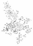 Ersatzteile Bricobi Motormäher mit Antrieb BT 5300 HW Typ: 12A-568C601  (1998) Grundgerät