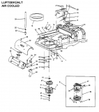 Ersatzteile White Zero Turn 48-Z Typ: 53BA1A6M679  (1998) Auspuff, Bowdenzüge, Elektromagnetkupplung