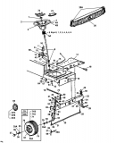 Ersatzteile Lawnflite Rasentraktoren 906 Typ: 13XO765N611  (1997) Lenkung, Räder vorne, Vorderachse