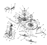 Cub Cadet Ersatzteile Zero Turn Z 44 53AA1A5L603  (2000) Mähwerk G (42/107cm)