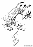 Ersatzteile MTD Motorhacke T/450 Typ: 21A-458B678  (2001) Holm 