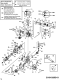 Ersatzteile MTD Motorsense 875 Typ: 41AD875C678  (2003) Motor 