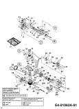 Ersatzteile MTD Motorsense 790 Typ: 41AD790G600  (2003) Motor 
