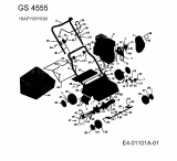 Ersatzteile Gutbrod Motorvertikutierer GS 4555 Typ: 16APY06Y690  (2003) Motorvertikutierer